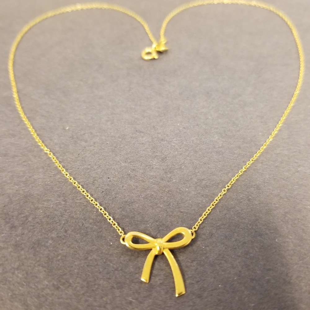 Tiffany & Co. Bow Necklace